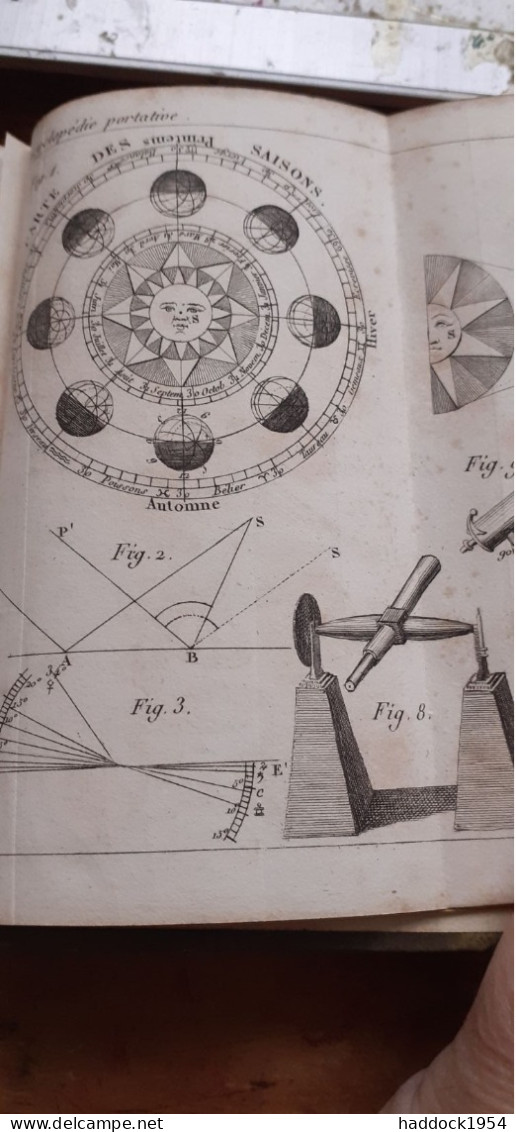 résumé complet d'astronomie BAILLY encyclopédie portative 1825