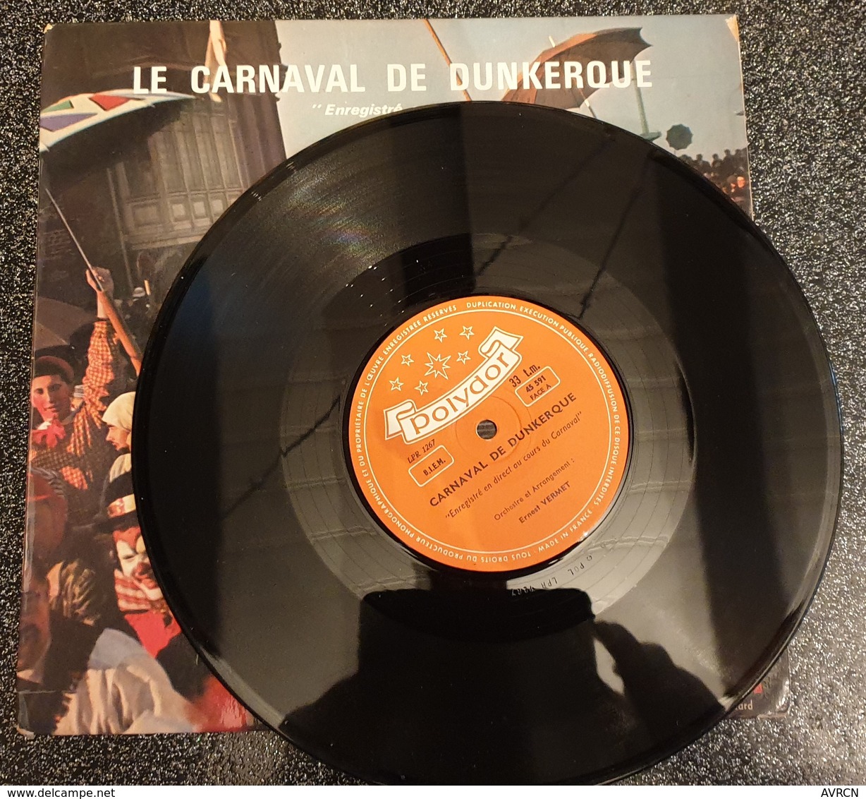 LE CARNAVAL DE DUNKERQUE ( 1960 ??? )  33 Trs 25 Cm Polydor 45591 ( LPR126761268) - Carnaval