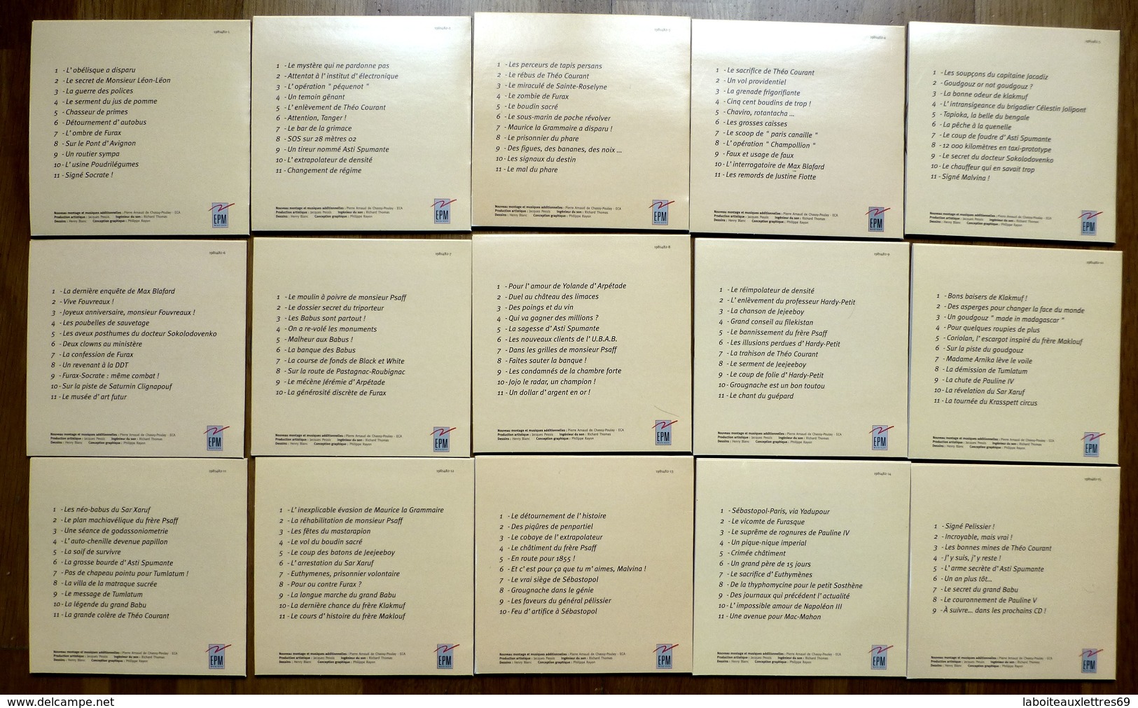 15 CD SIGNE FURAX-VO DU FEUILLETON D'EUROPE 1-PIERRE DAC/FRANCIS BLANCHE - Other Formats