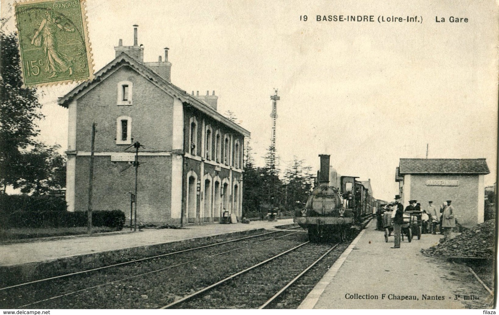 44 - Loire Atlantique - Basse Indre - La Gare   (0499) - Basse-Indre