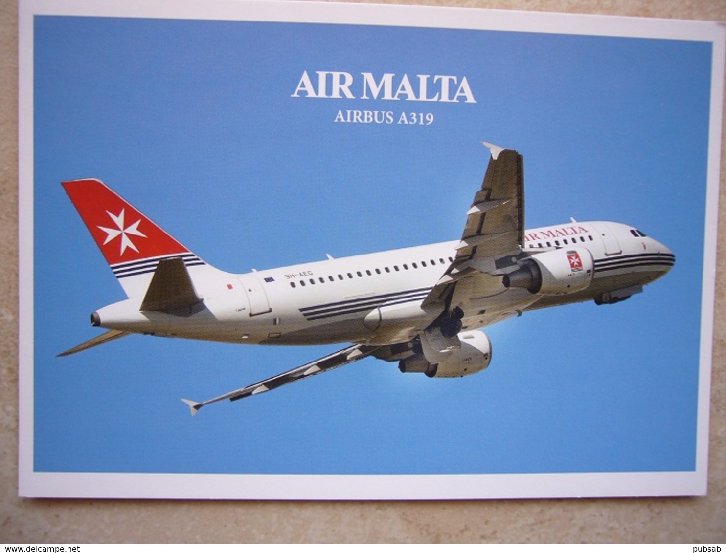 Avion / Airplane / AIR MALTA / Airbus A319 / Airline Issue - 1946-....: Ere Moderne