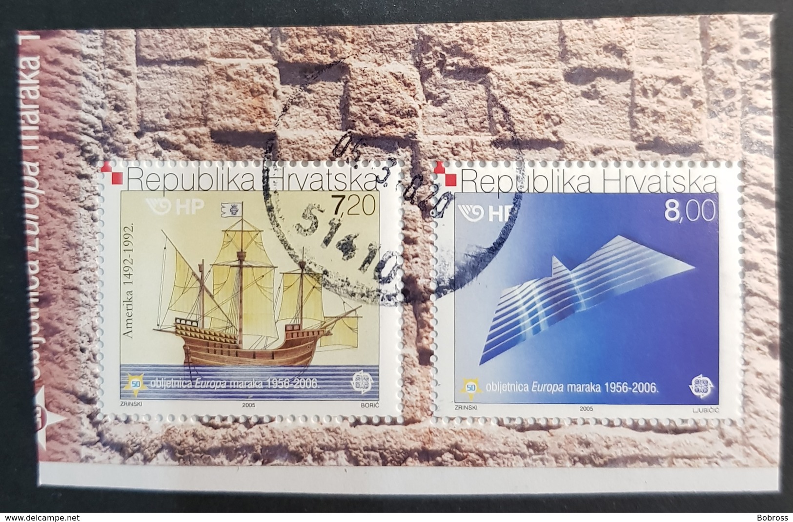 2005 EUROPA Stamps, Croatia, Used - Croazia