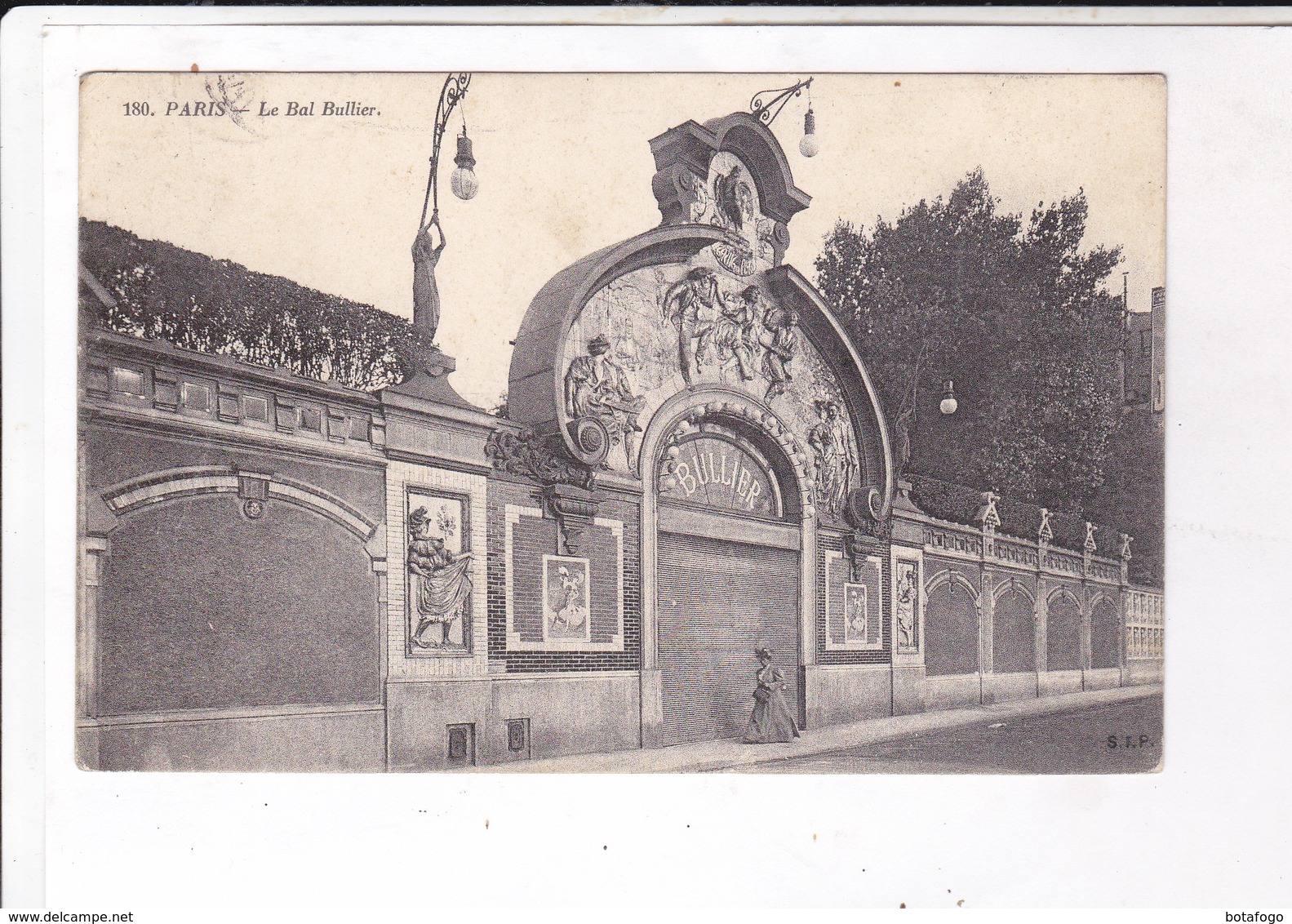 CPA PARIS 14eme, LE BAL BULLIER En 1909! - Arrondissement: 14