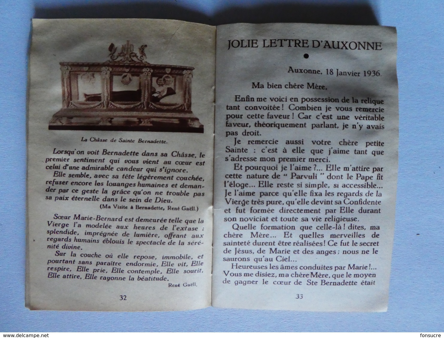 1937 Calendrier de poche Sainte BERNADETTE St Gildard Nevers 96 pages Au profit de la Ste Basilique Nombreuses photos