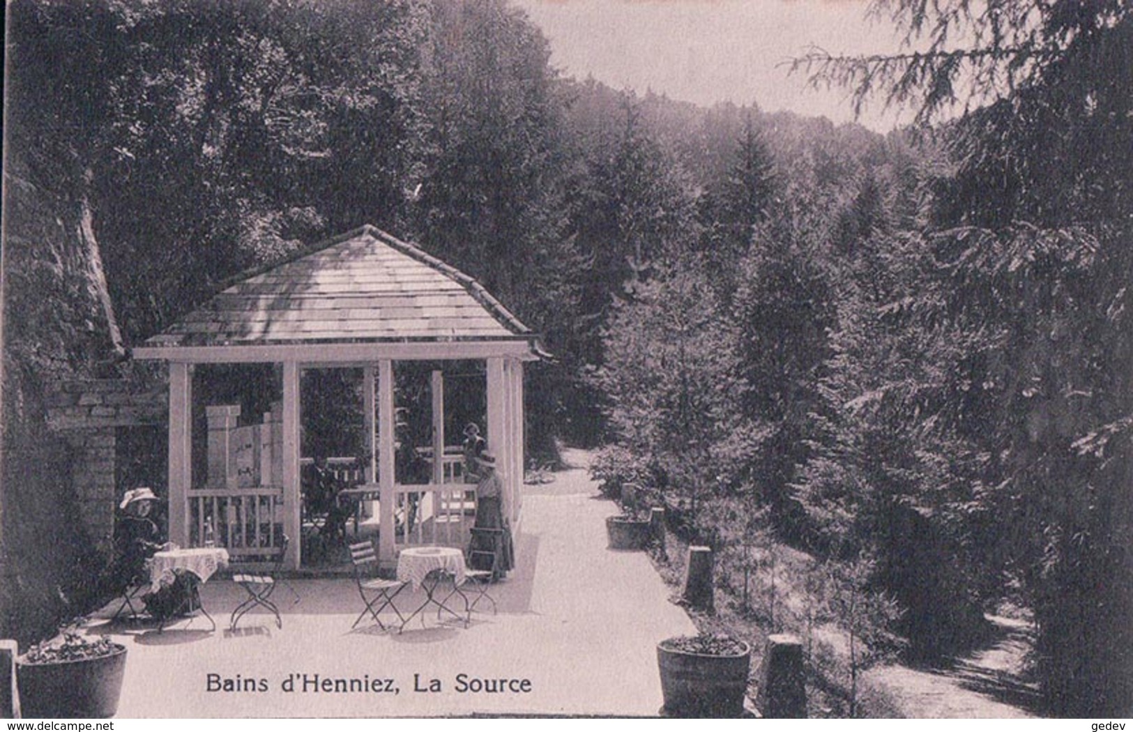 Henniez VD, La Source Des Bains D'Henniez (351) - Henniez