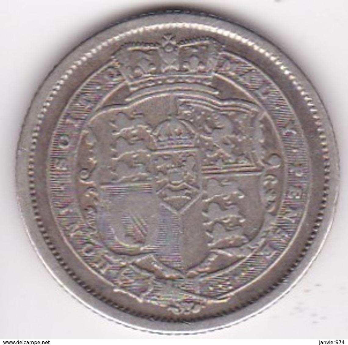 Grande Bretagne. 1 Shilling 1816. George III, En Argent, KM# 666 - H. 1 Shilling