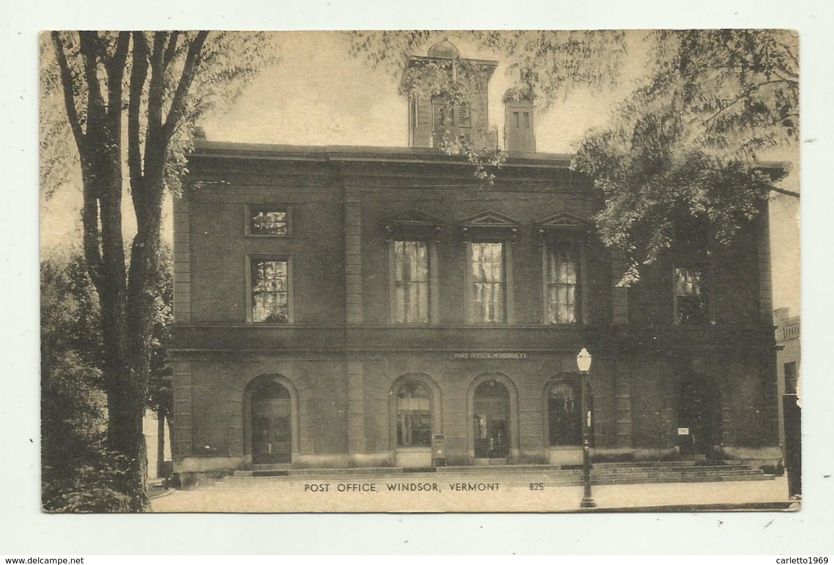 POST OFFICE WINDSOR, VERMONT - VIAGGIATA FP - Autres & Non Classés