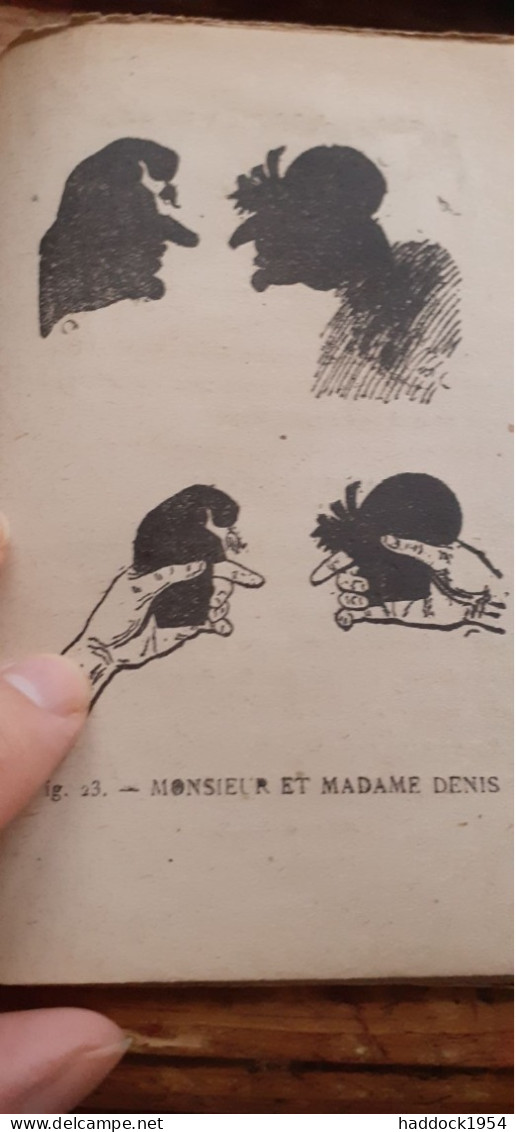 Les Silhouettes à La Main R.THEO Guyot 1880 - Giochi Di Società