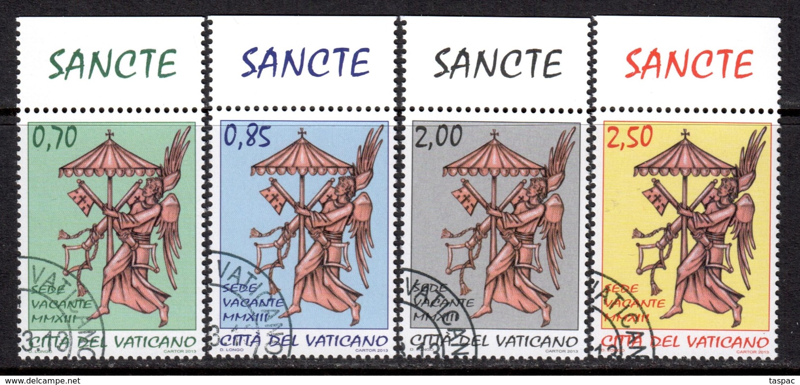 Vatican 2013 Mi# 1762-1765 Used - Vacant Papal See - Usati