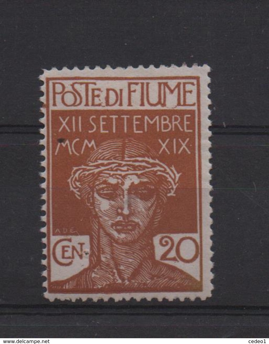 ITALIE  FIUME  TIMBRE NEUF SANS CHARNIERE - Fiume