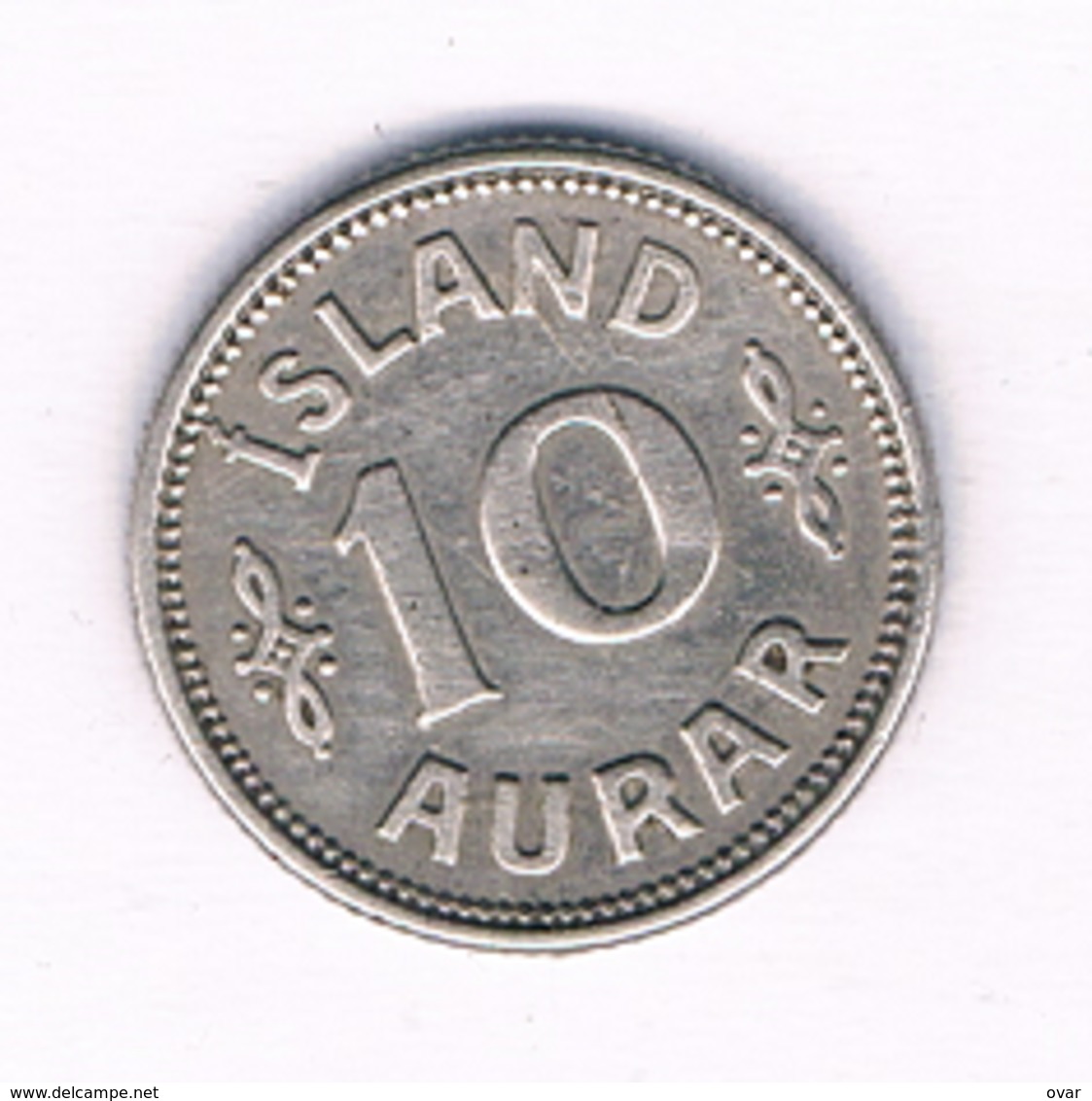 10 AURAR 1923 (mintage 302000ex) IJSLAND /1751/ - IJsland