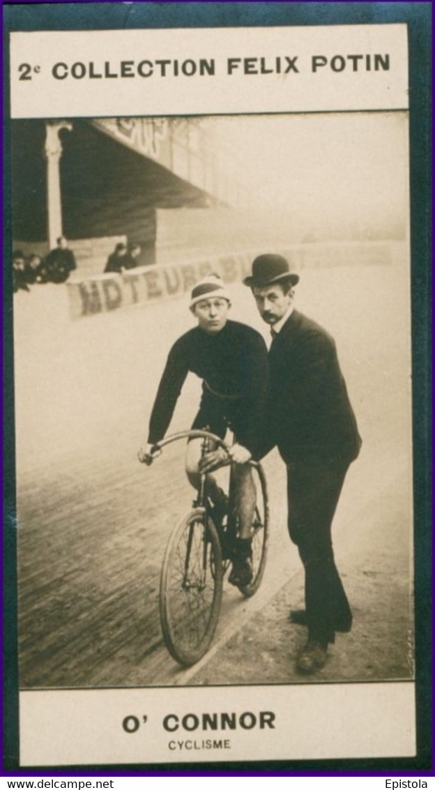 ► Hardy O'Connor "Dit Winnie" Cycliste, Jokey Et Boxeur  Né à Brooklyn - 2ème Photo Felix POTIN 1908 - Cyclisme