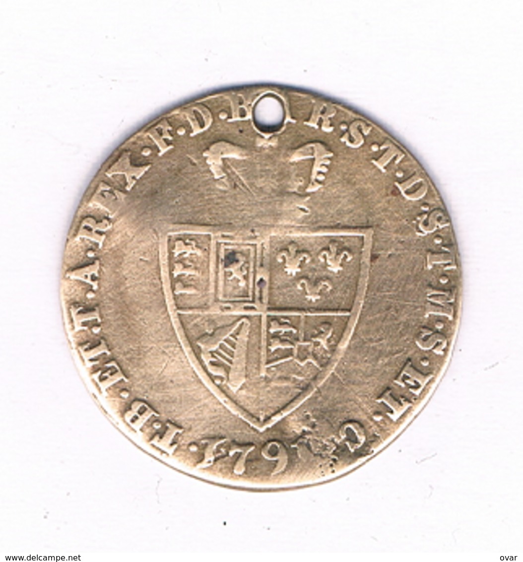 TOKEN   1791  GROOT BRITANNIE /1764// - Andere & Zonder Classificatie