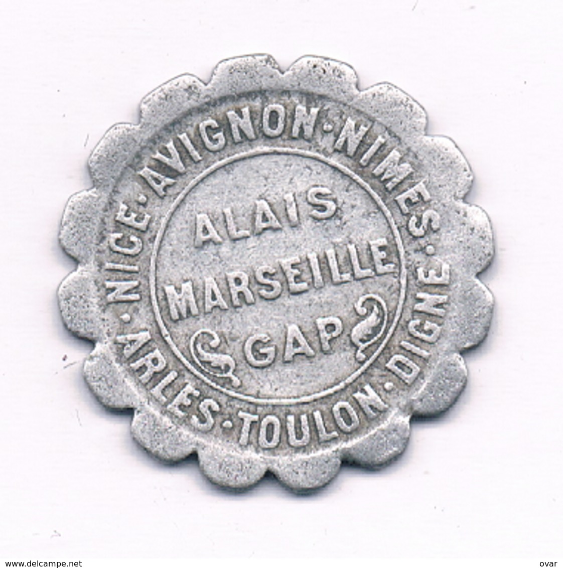 10 CENTIMES 1921 ALAIS MARSEILLE GAP   FRANKRIJK /1770/ - Andere & Zonder Classificatie