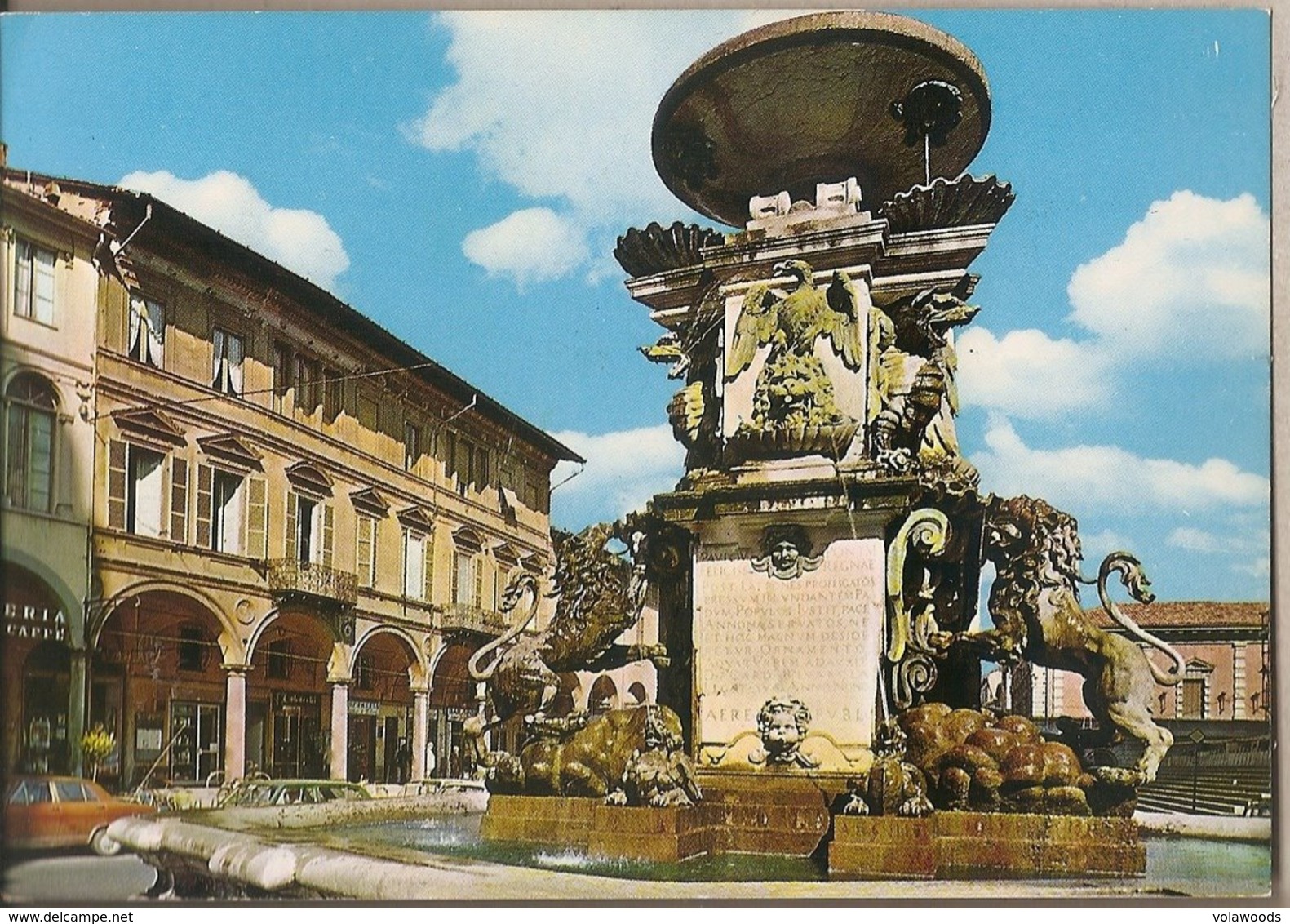 Italia - Cartolina Piazza Della Libertà Con Annullo Speciale: Arrivo IX° 100 Km. Del Passatore - Faenza (RA) - 1981 - 1981-90: Storia Postale