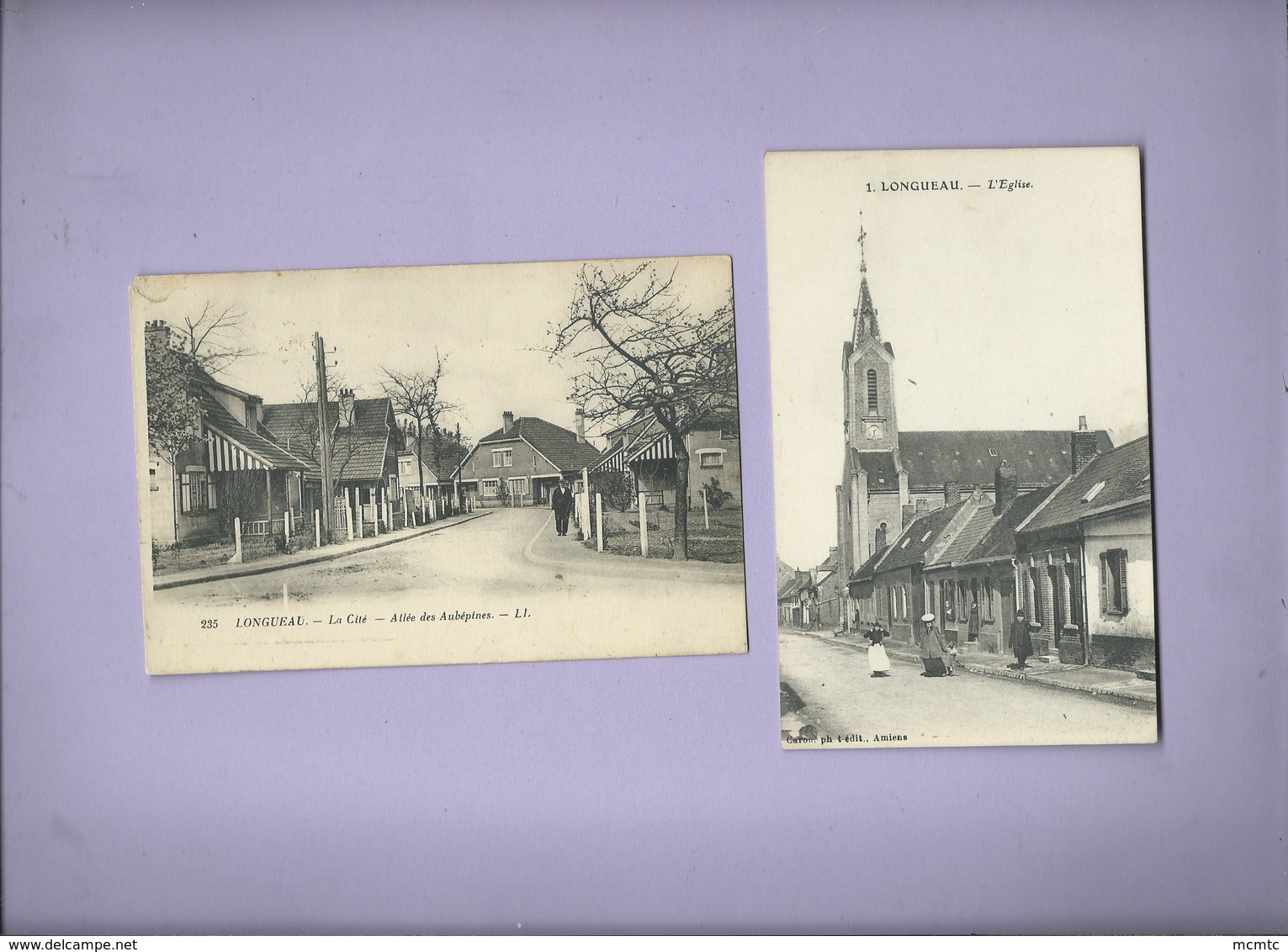 6 Cartes -  Longueau -(Somme) - Longueau