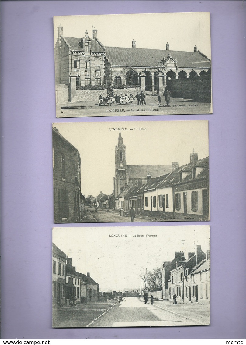 5 CPA -  Longueau -(Somme) - Longueau