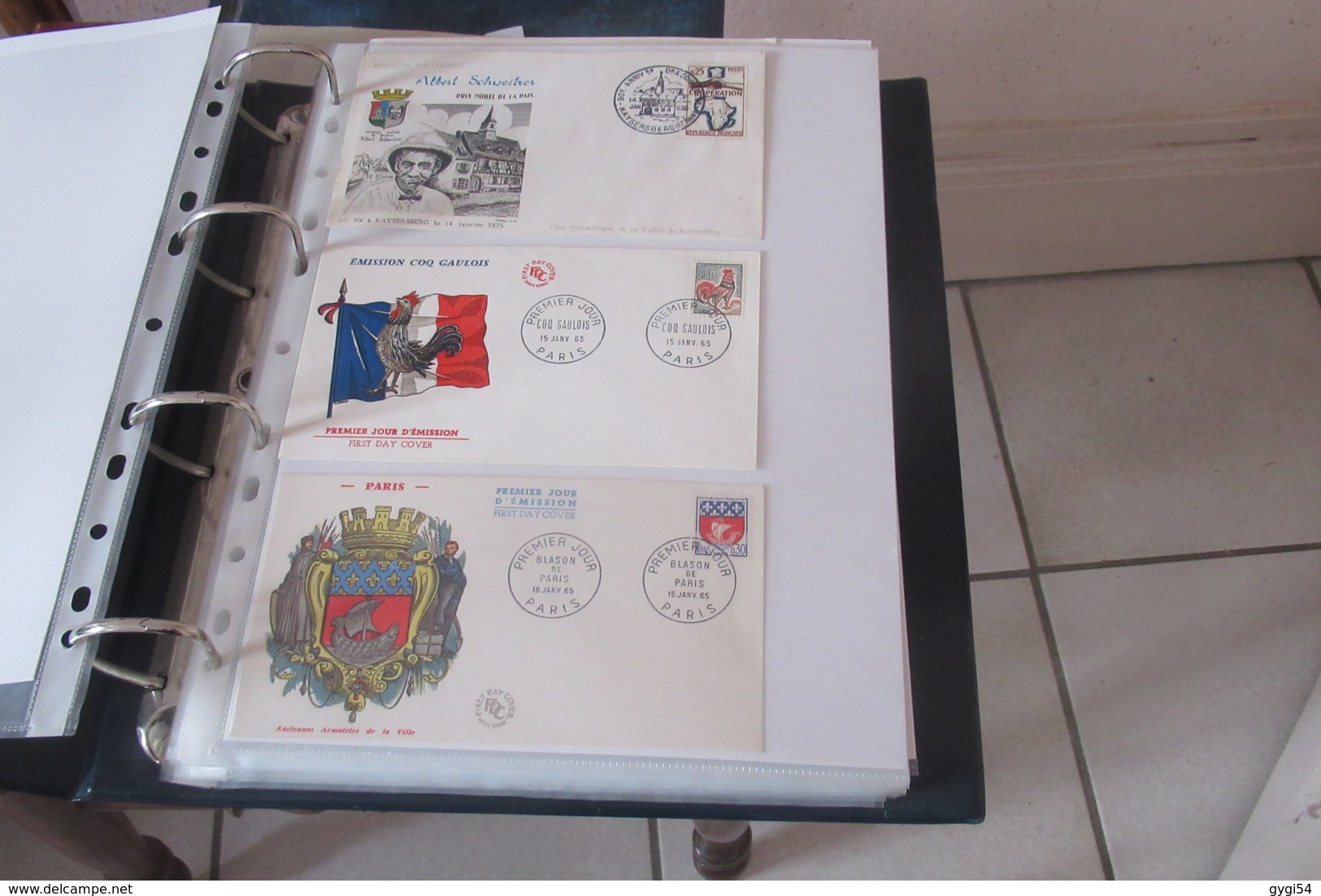 France FDC    1965 -1966 - 1960-1969