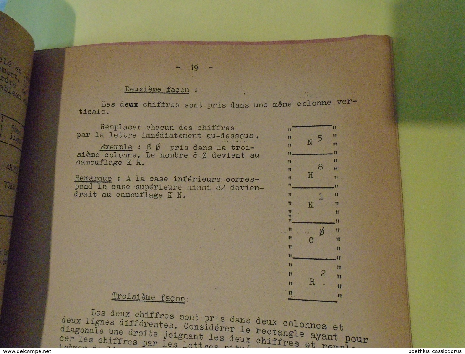 TRANSMISSIONS NOTICE SUR LA SECURITE DES TRANSMISSIONS / Cryptage, Chiffrage... - Documenti