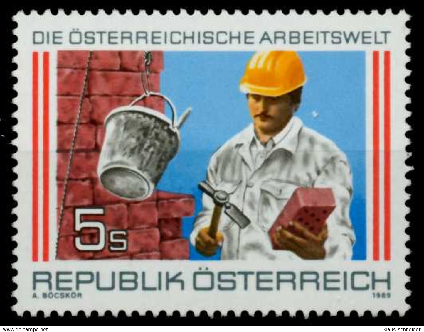 ÖSTERREICH 1989 Nr 1973 Postfrisch S7437D2 - Neufs