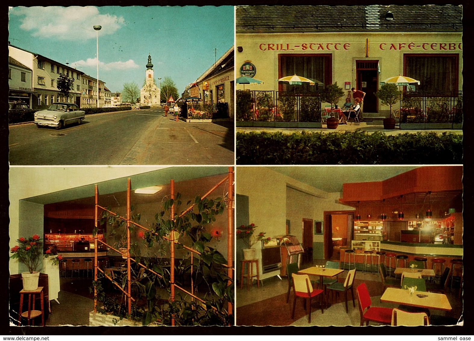 Jennersdorf  -  Grill-Stätte / Cafe Terbutz  -  Mehrbild-Ansichtskarte Ca. 1975    (12464) - Jennersdorf
