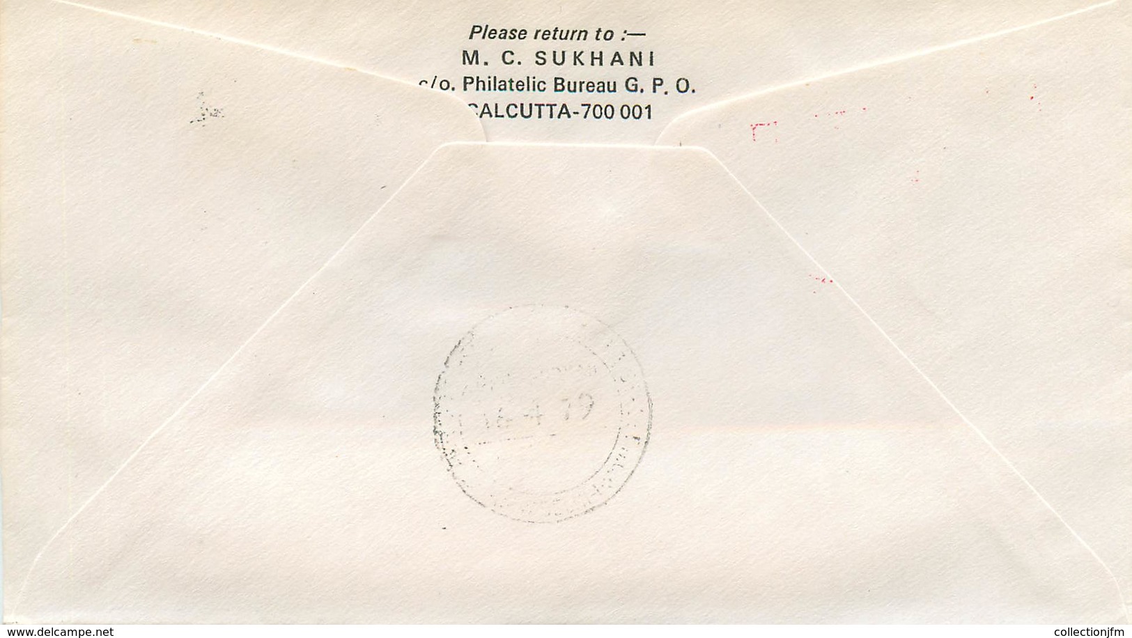 LETTRE 1 ER VOL / INDES "Hyderabad / Bangalore, 15 Avril 1979" - Airmail