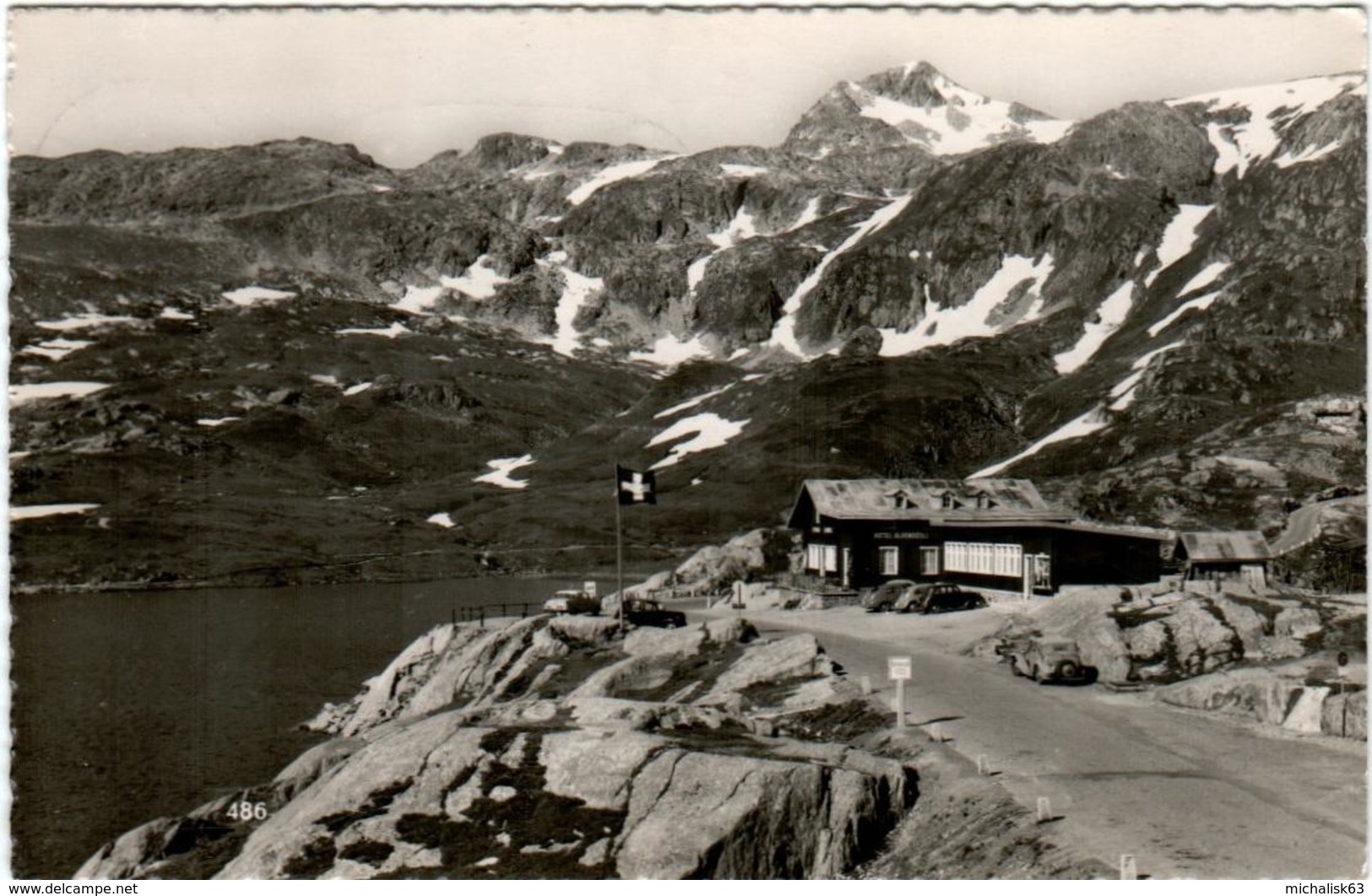 3XST  626 HOTEL RESTAURANT ALPENROSLI - GRIMSEL PASSHOHE - Autres & Non Classés