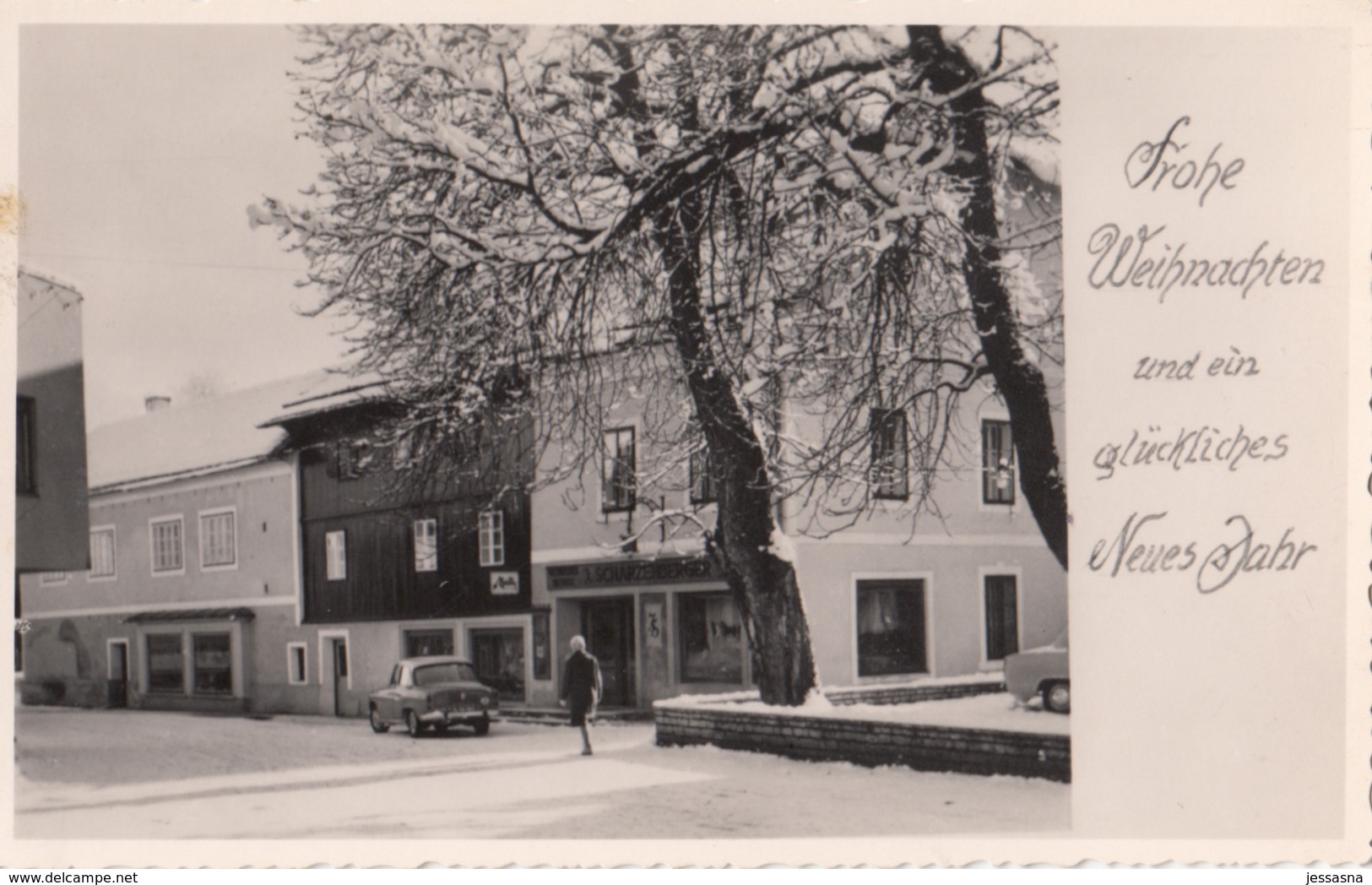 AK - Stmk - GRÖBMING - Schuhhaus Scharzenberger Wünscht Frohe Weihnachten 1952 - Gröbming