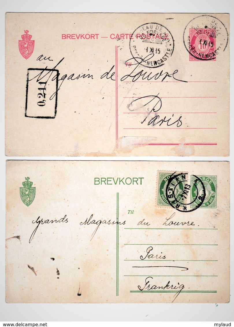 22 documents anciens variés ( cartes, lettres, entiers-postaux...). Hongrie, Russie, Allemagne et autres. V. détails.