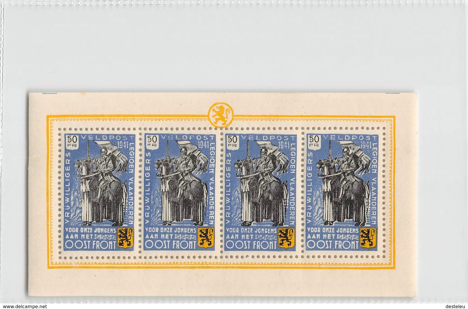 Reich Nazi Germany Postage Belgium/Flemish Legion Feldpost - Bezetting 1938-45