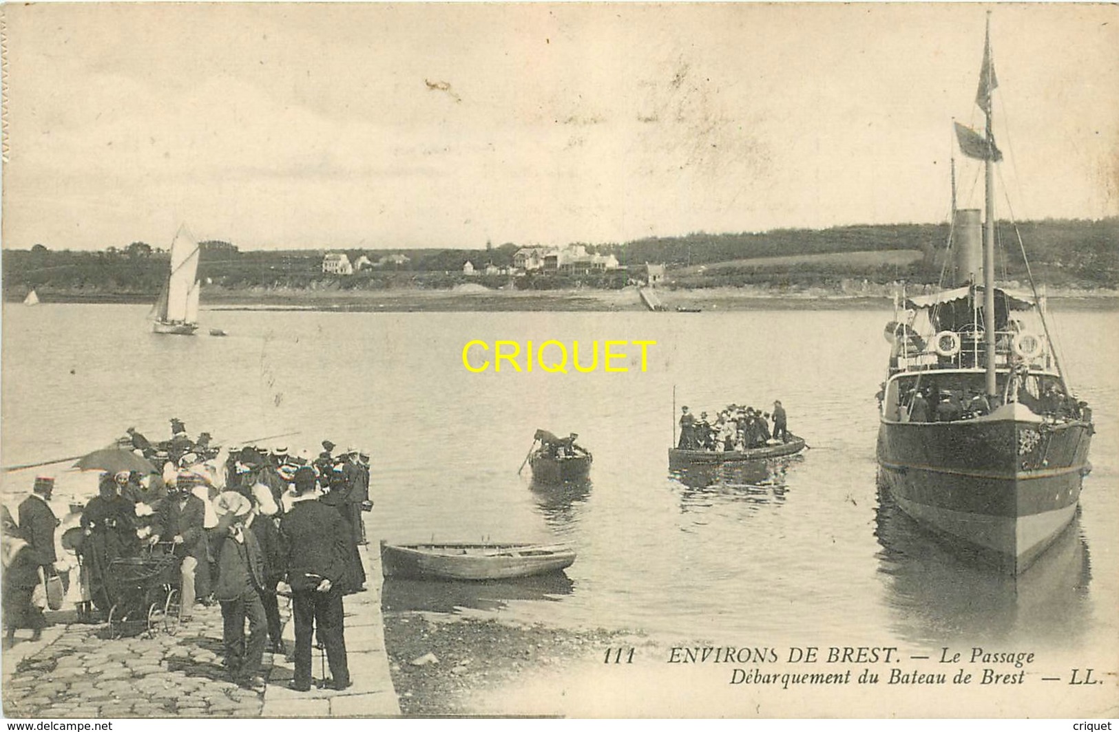 29 Brest, Le Passage, Débarquement Du Bateau - Brest