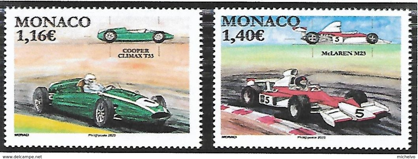 Monaco 2020 -  Cooper Climax T53 Et Mac Laren M23 ** - Ungebraucht