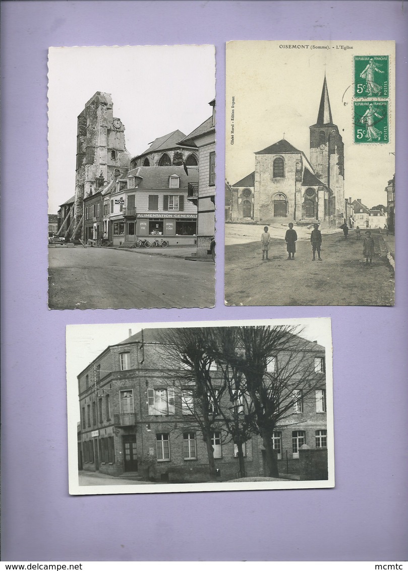 7 Cartes De : Oisemont   -(Somme) - Oisemont