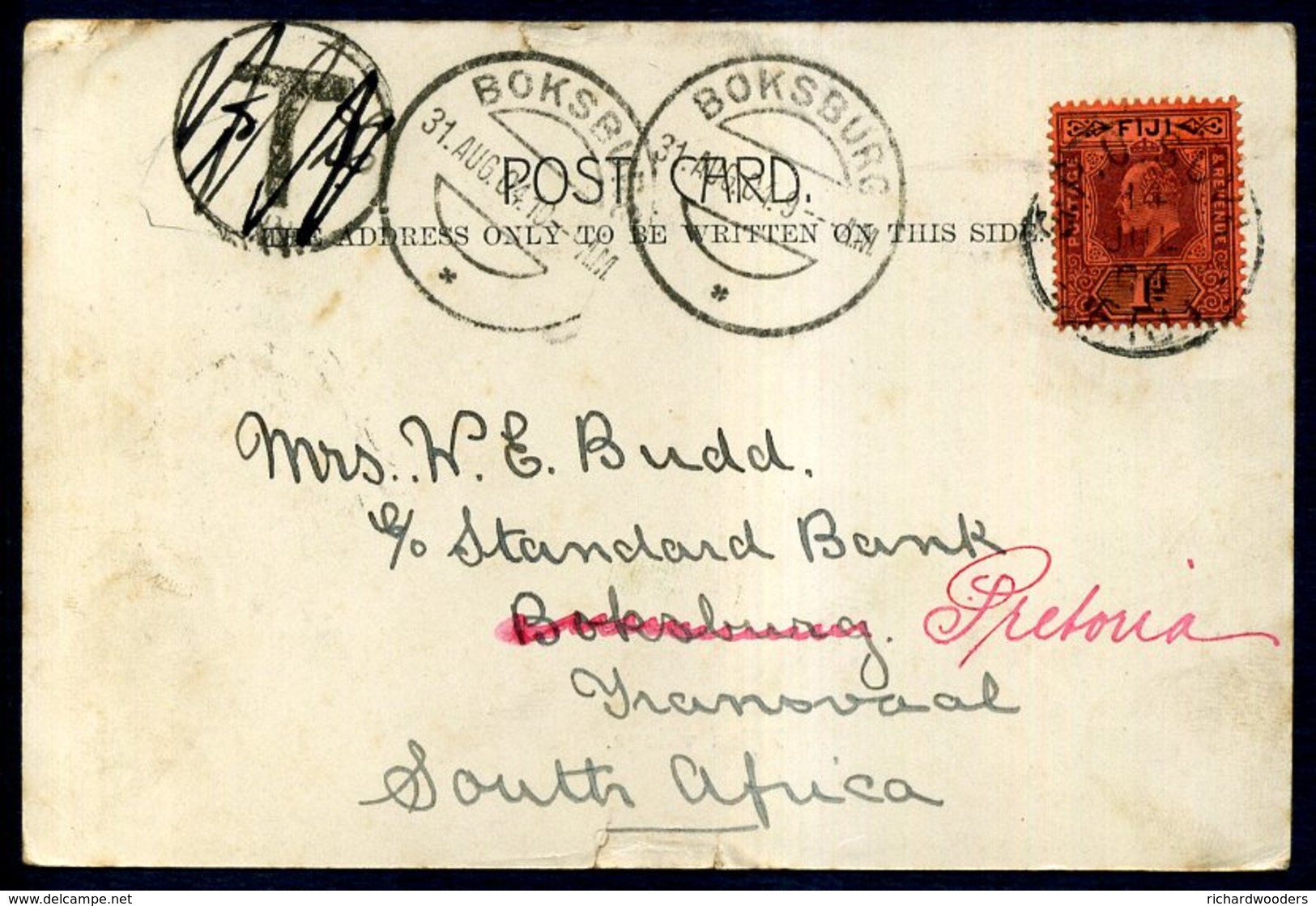 Fiji - Covers - Lettres & Documents