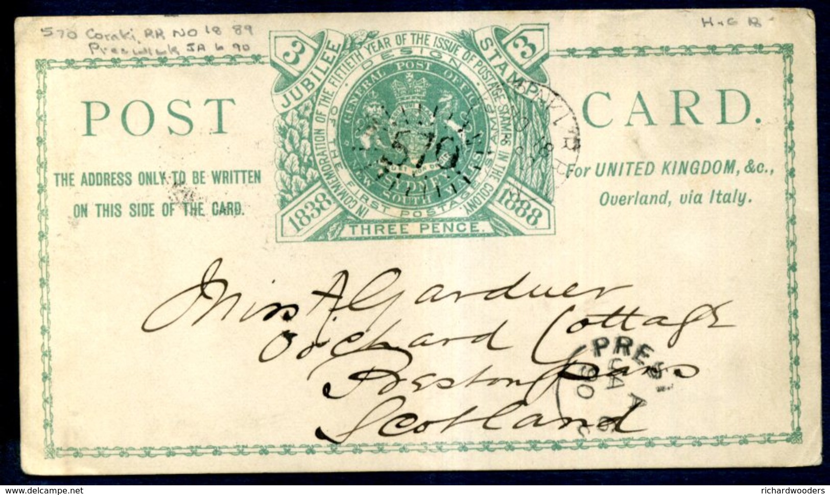 New South Wales - Lettres & Documents