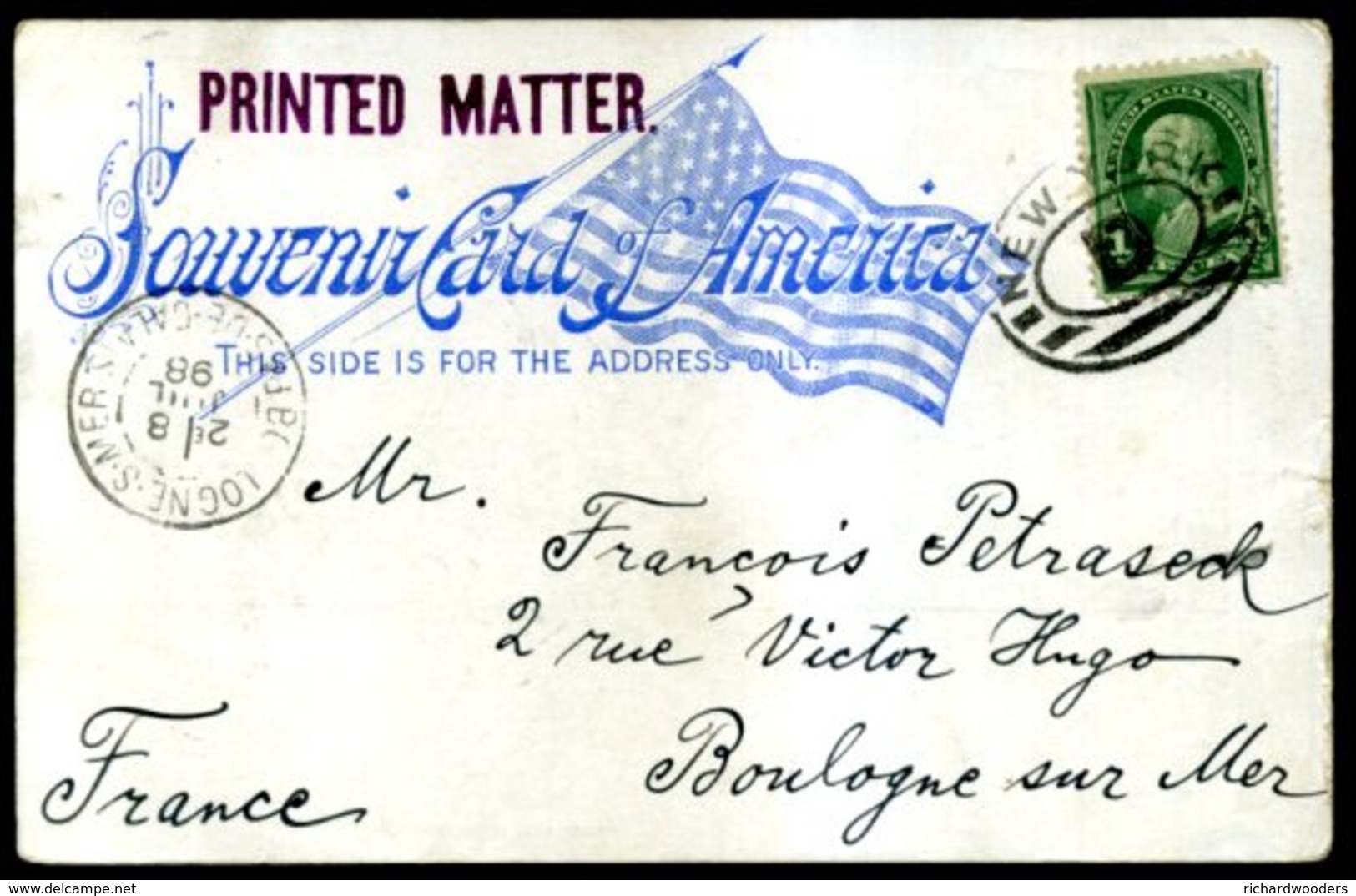 United States Of America - Covers - Pre 1900 - Brieven En Documenten