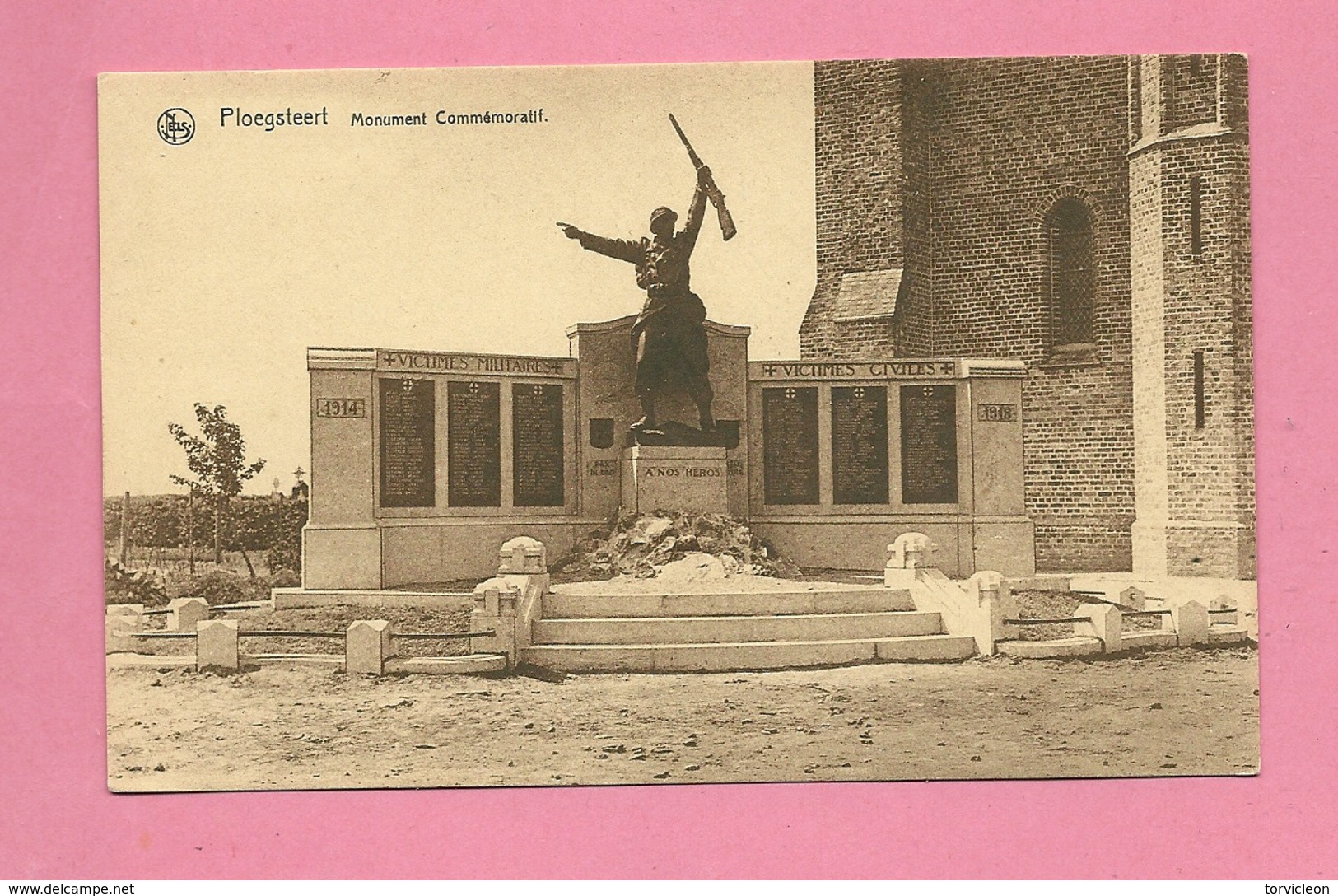 C.P. Ploegsteert =  Monument 1914-1918 - Comines-Warneton - Komen-Waasten