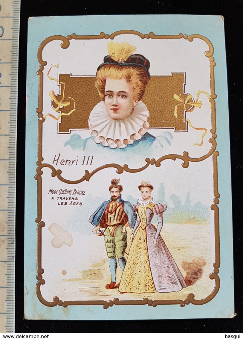 Chromo Bon Point, Mode, Costume, Parure A Travers Les Ages - Altri & Non Classificati