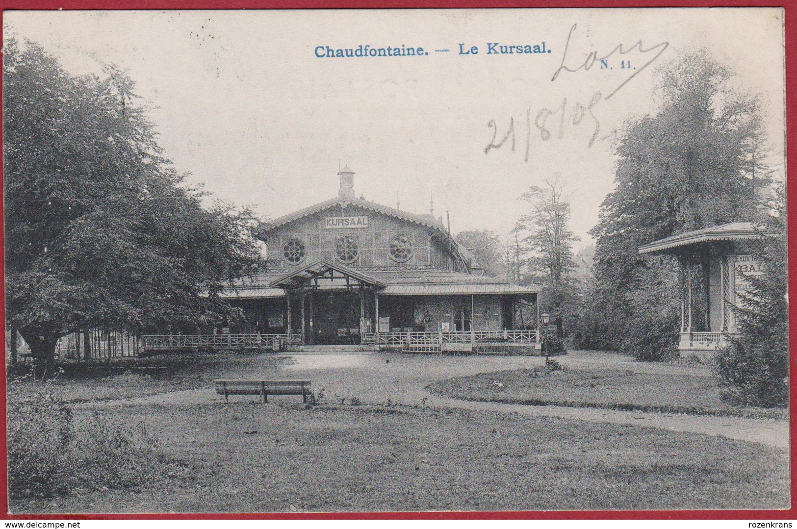 Chaudfontaine Liege Le Kursaal (En Très Bon état) (In Zeer Goede Staat) - Chaudfontaine