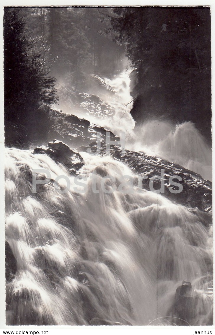 Lenk I. S. - Die Simmenfalle Bei Oberried - Waterfall - 17754 - Switzerland - Old Postcard - Unused - Oberried Am Brienzersee