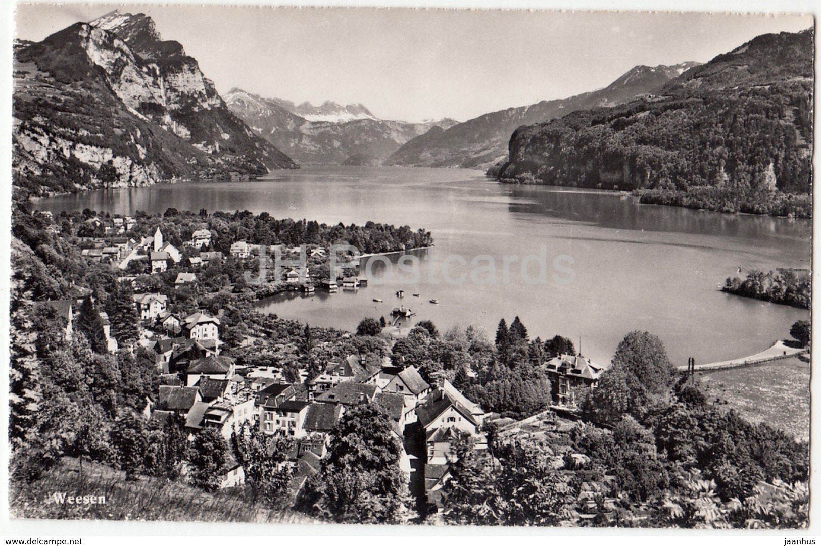 Weesen - 5756 - Switzerland - Old Postcard - Unused - Weesen