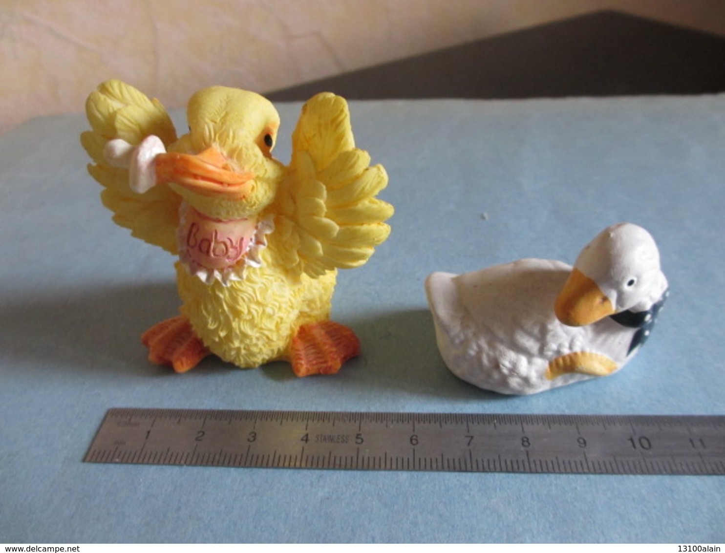 LOT 3 CANARDS FIGURINES OISEAUX COLLECTION - Vögel – Enten