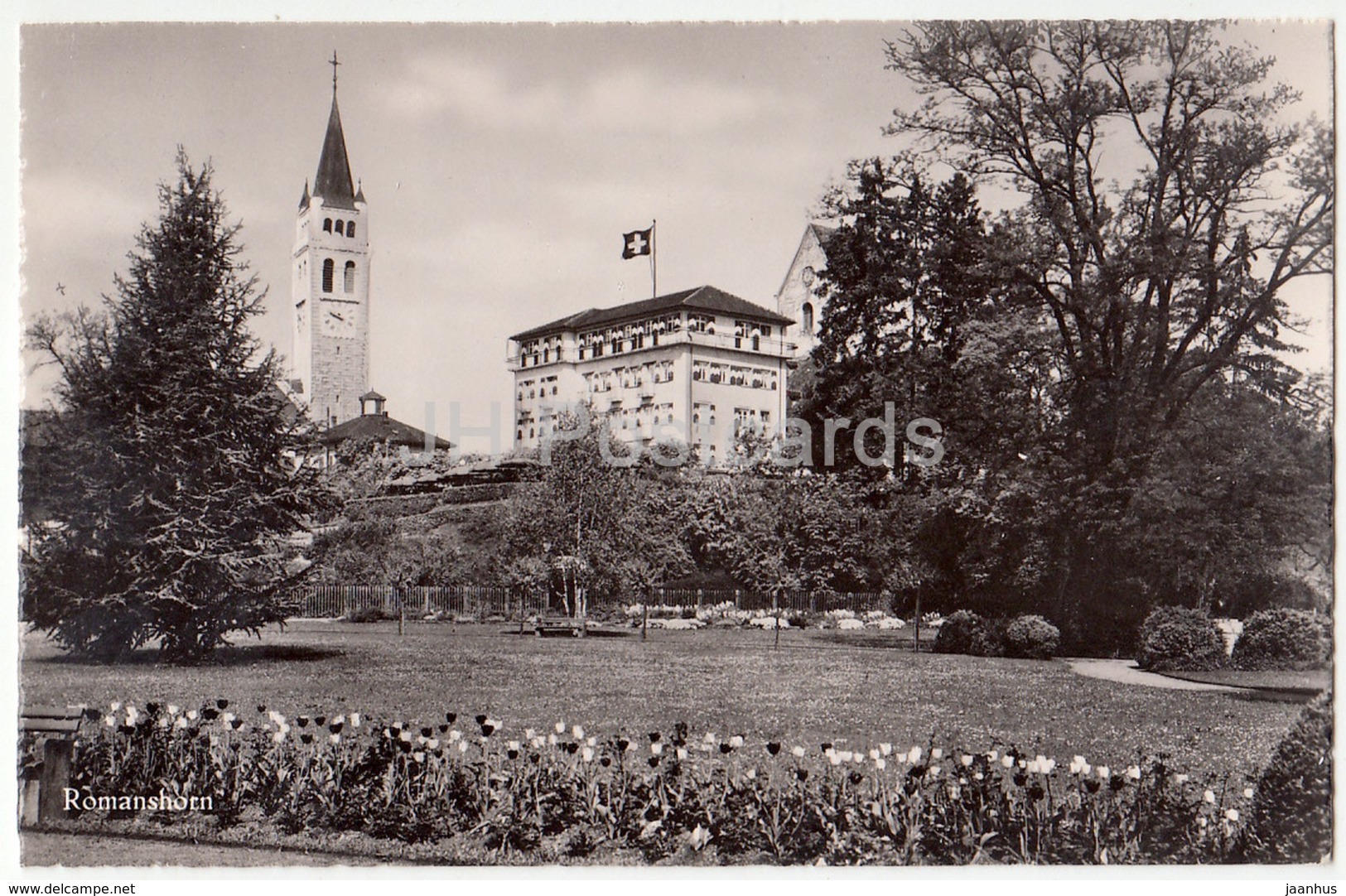 Romanshorn - Alkoholfr. Volksheim U. Gasthaus Z. Schloss Romanshorn - Castle - Switzerland - Old Postcard - Unused - Romanshorn