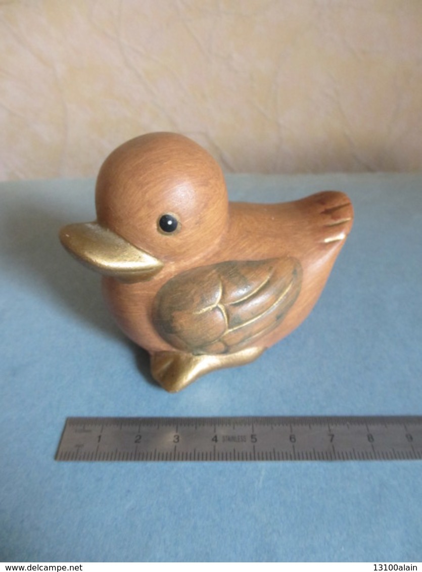 LOT 2 CANARDS FIGURINES OISEAUX COLLECTION