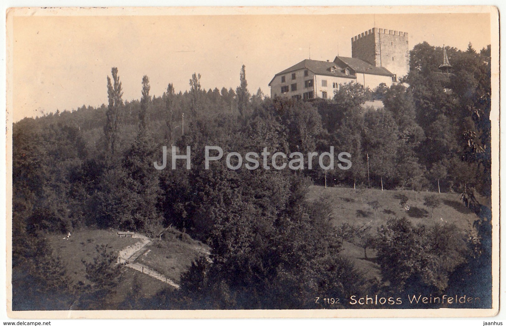 Schloss Weinfelden - Castle - 1192 - Switzerland - 1924 - Used - Weinfelden