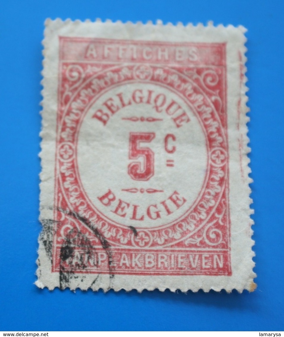 Belgie  Fiscal 5c Timbre Europe  Belgique  Fiscaux  Timbre Oblitéré - Timbres