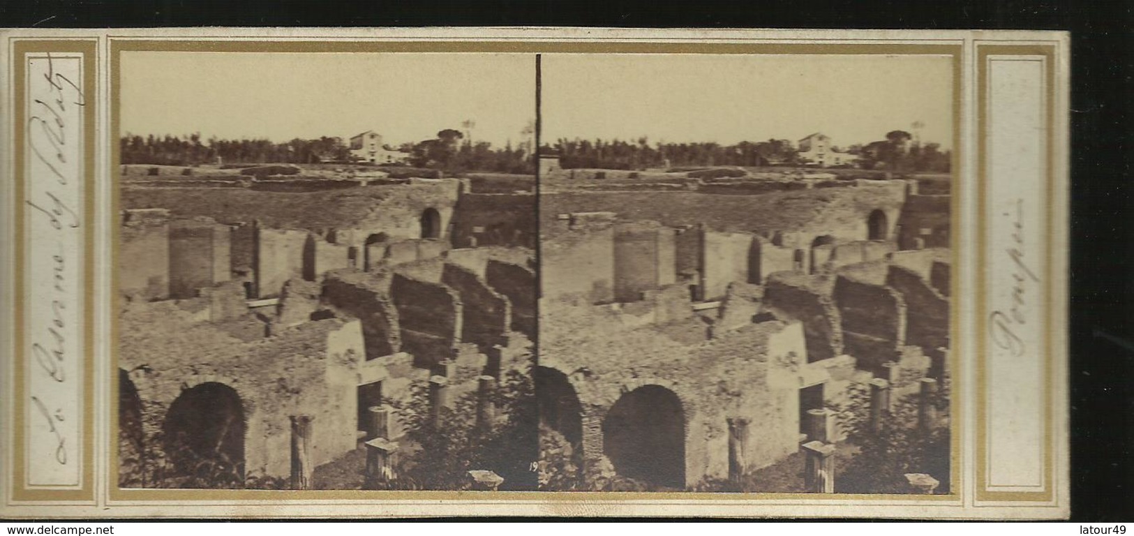 Carte Stereo.^pompei La Casernedy Soldaty - Pompei