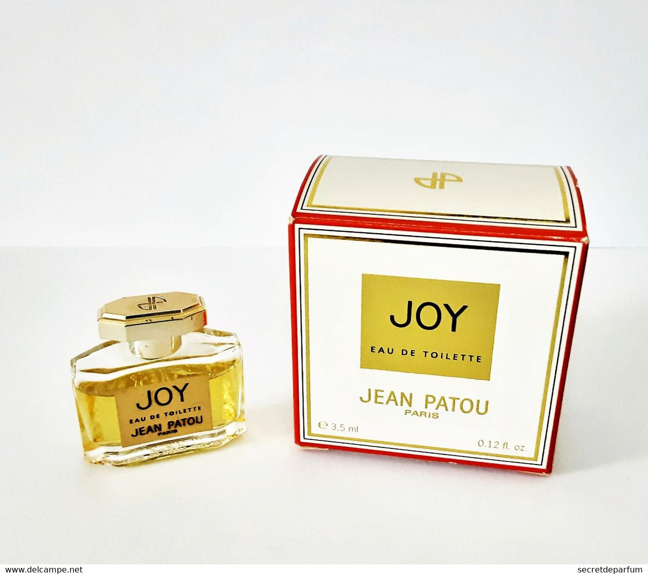 Miniatures De Parfum  JOY  De  JEAN PATOU EDP  3.5 Ml  + BOITE - Miniatures Femmes (avec Boite)