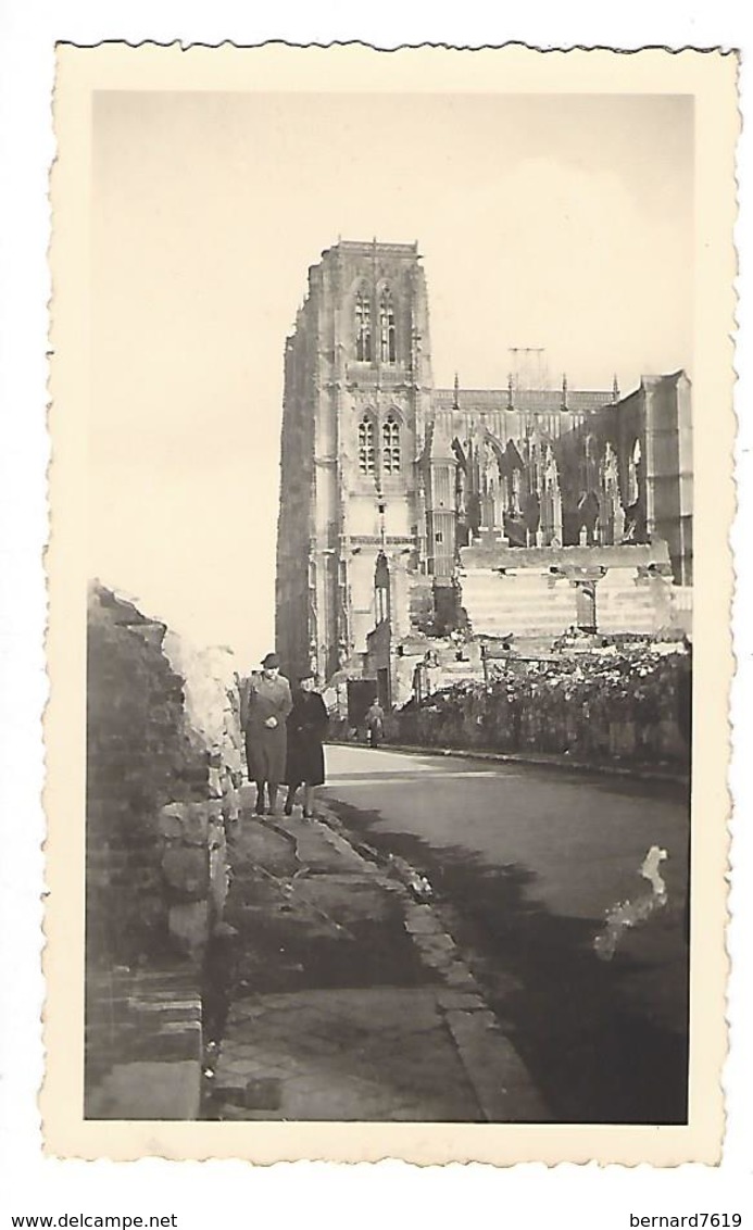 80 Abbeville  Photo  Destruction De Guerre - Abbeville