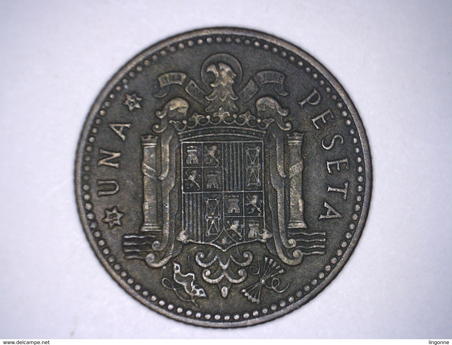 1947 - Espagne - Spain - UNA PESETA, ETOILE 52 - 1 Peseta